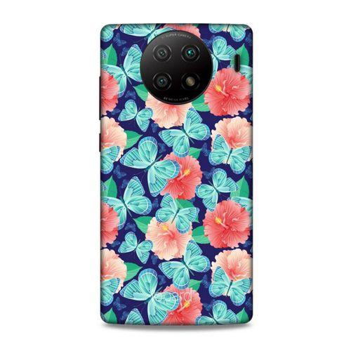 Lopard Xiaomi Redmi Note 9 5g Uyumlu Kılıf Kelebek Etkisi (24) Darbe Emici Kılıf