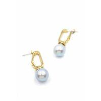 İncili Küpe - Mavi