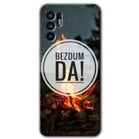 OPPO Oppo Reno 6 Kılıf HD Desen Baskılı Arka Kapak - Bezdum Da