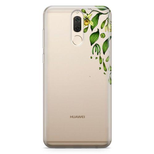 Huawei Mate 10 Lite Kılıf Vanilya Çiçeği Arka Kapak Koruma Desenli Full Koruyucu