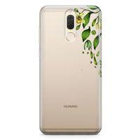 Huawei Mate 10 Lite Kılıf Vanilya Çiçeği Arka Kapak Koruma Desenli Full Koruyucu