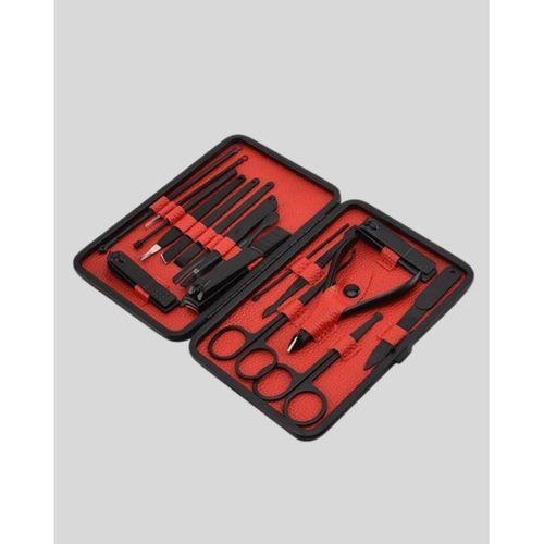 Şık Kutu Tasarımlı 17 Parça Manikür Pedikür Seti Dayanıklı Ve Hijyenik