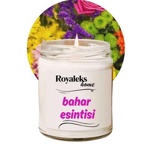 Doğal Özel Seri Kokulu Dekoratif Kavanoz Mum 210 cc - Bahar Esintisi - RYL