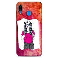 Sokak Modası 81 Samsung Galaxy A30 Kılıf Desenli Silikon