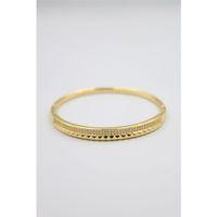 Taşlı Vip Bilezik - Altın