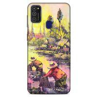 Cityx (14) Samsung Galaxy M21 Kılıf Silikon Kapak Desenli