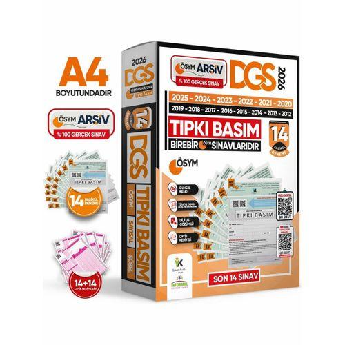 2026 DGS TM (Sayısal - Sözel) ÖSYM Çıkmış Soru Tıpkı Basım 14lü Deneme Türkiye Geneli Dijital Çözümlü