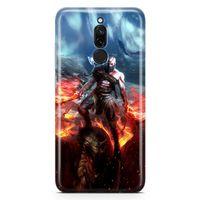 Xiaomi Redmi 8 Kılıf God Of War Arka Kapak Koruma Desenli Full Koruyucu