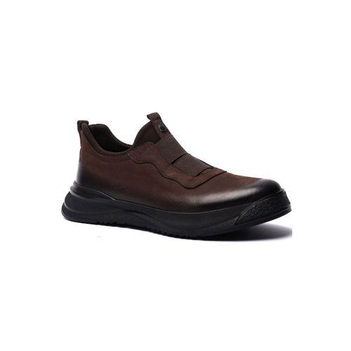 Pierre Cardin 61001 Kahverengi Nubuk Eva Taban Erkek Ayakkabı