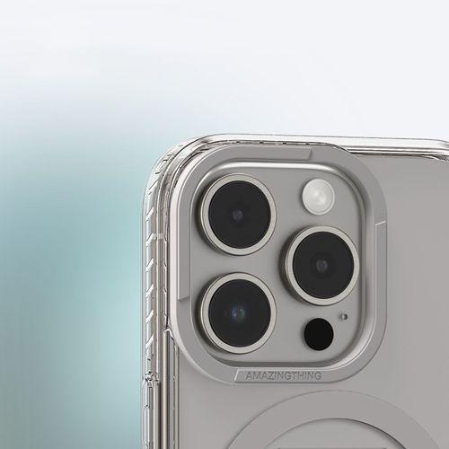 Apple iPhone 16 Pro Max Kılıf M-safe Şarj Özellikli Standlı Amazingthing Titan Pro Plus Kapak