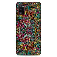 Lopard Samsung Galaxy A41 Uyumlu Kılıf Soyut Sanat (30) Desenli Silicone Case