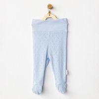 Andywawa Andywawa AC24706 Jacquard Patikli Bebek Pantolon Blue