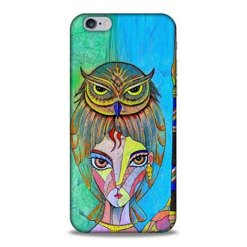 Lopard Apple Iphone 6 Uyumlu Kılıf Sürreal Yüzler ♀ (39) Liquid Crystal Kılıf Baskılı