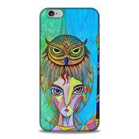 Lopard Apple Iphone 6 Uyumlu Kılıf Sürreal Yüzler ♀ (39) Liquid Crystal Kılıf Baskılı
