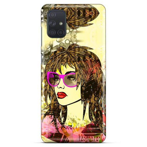 Lopard Samsung Galaxy M51 Uyumlu Kılıf Sürreal Yüzler ♀ (18) Telefon Kılıfları Desenli