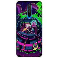 Xiaomi Redmi K30 5G Uyumlu Kılıf Rick And Morty (30) Silicone Case Doofus Rick