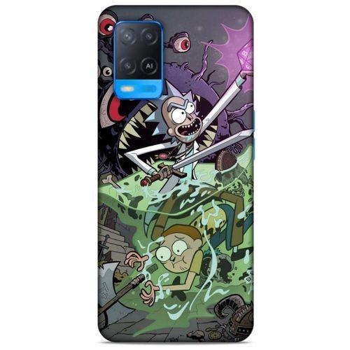 Oppo A54 4G Uyumlu Kılıf Rick And Morty (25) Antişok Kapak Tricia Lange