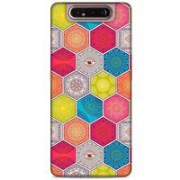 Ethnic Culture (39) Samsung Galaxy A80 Kılıf Silikon Kapak Desenli