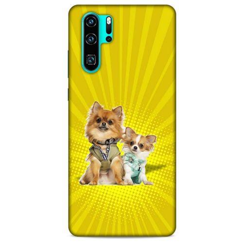 Huawei P30 Pro Kılıf Köpek Kıyafetleri (22) Tam Koruma Kılıfı Chihuahuas Tulum