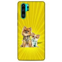 Huawei P30 Pro Kılıf Köpek Kıyafetleri (22) Tam Koruma Kılıfı Chihuahuas Tulum