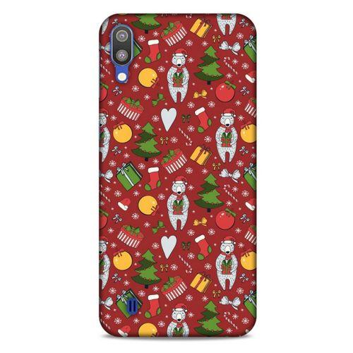 Yılbaşı Süsleri 45 Samsung Galaxy M10 Kılıf Silikon Kapak