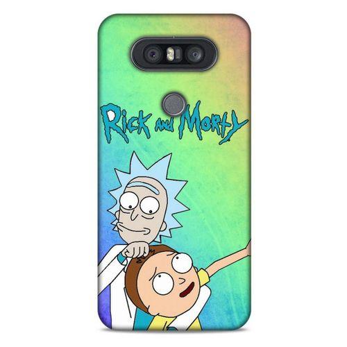 LG K41S - K51S Uyumlu Kılıf Rick And Morty (1) Kılıfı Rick Sanchez