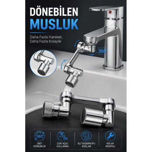 Dönebilen Musluk Özel Su Akış Tasarımı