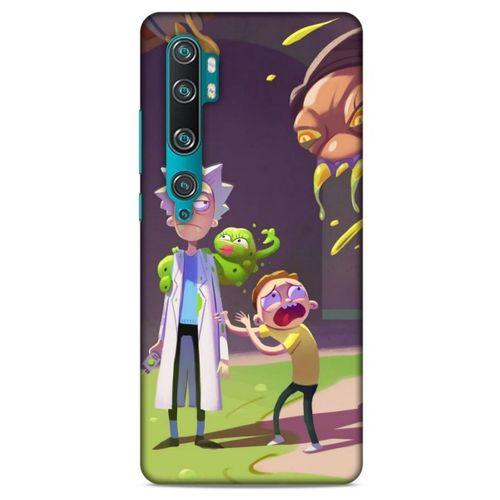 Xiaomi Mi Cc9 Pro Uyumlu Kılıf Rick And Morty (31) TPU Kılıf Cronenberg Rick