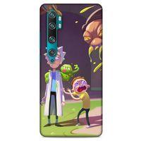 Xiaomi Mi Cc9 Pro Uyumlu Kılıf Rick And Morty (31) TPU Kılıf Cronenberg Rick