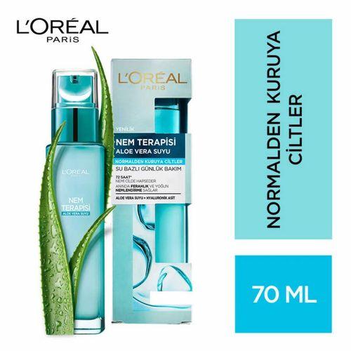 L'Oreal Paris Nem Terapisi Aloe Vera Suyu Normalden Kuruya Ciltler 70 ml