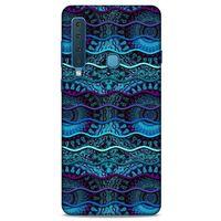 Samsung Galaxy A9 2018 Kılıf Baskılı Özel Seri Taşlı (37) Silicone Cover