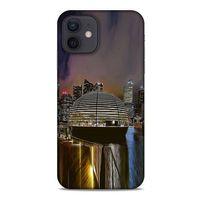 Apple iPhone 12 Kılıf Dünya Mimarisi (49) Ultra Silikon Kılıf Apple Marina Bay