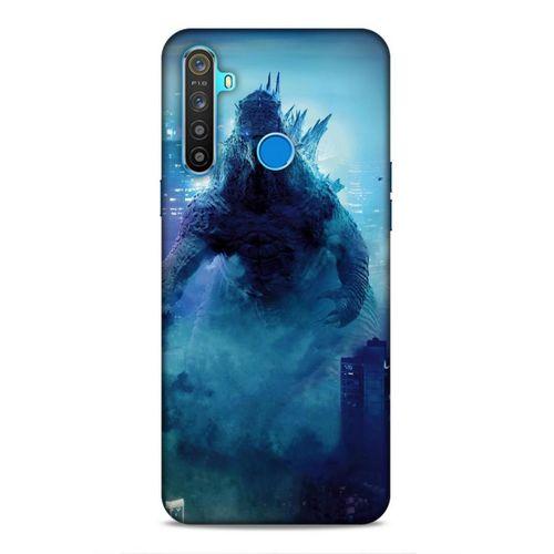 Realme 5i Uyumlu Kılıf BMovie (22) Tam Koruma Kılıfı Godzilla