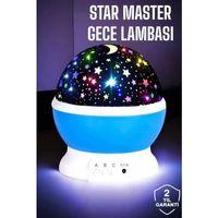 Yıldızlı Gökyüzü Projeksiyon Gece Lambası Hareketli Işık Şovu