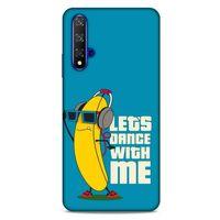 Frutix Muz 01 Huawei P Smart S Y8P Kılıf Desenli Silikon