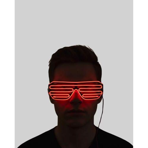 Renkli Işıklı Gözlük Eğlenceli Gece Aksesuarı