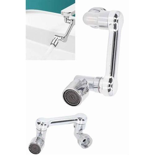 Döndürülebilir Musluk Mutfak Banyo Musluk Ucu Başlığı 4 Filtreli