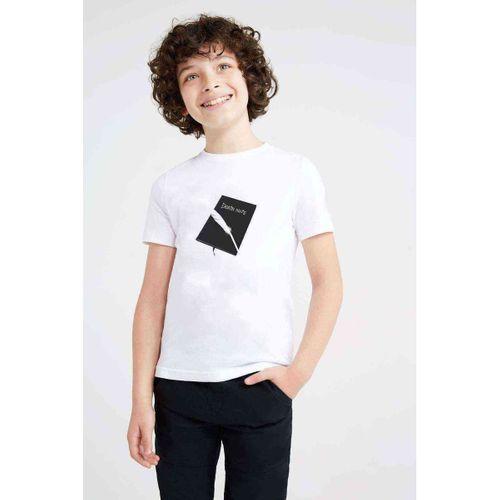 Anime Note Book Baskılı Unisex Çocuk Beyaz t-shirt