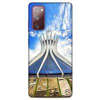 Samsung Galaxy S20 Fe Kılıf Dünya Mimarisi (16) Kalın Kılıf Brasilia Katedrali