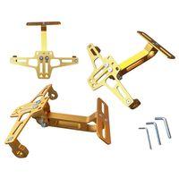 SEVGENT Plakalık Katlanır Üniversal Alüminyum Gold