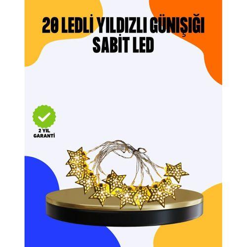 Yıldız Led Işık 5 Metre Dekoratif Aydınlatma Günışığı