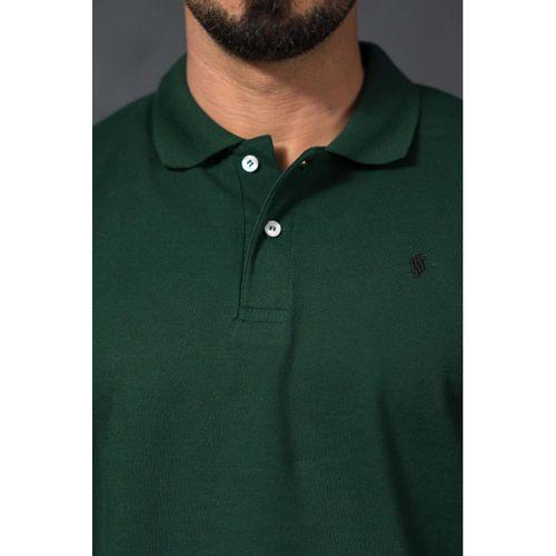San&Fa Regular Fit Polo Yaka Uzun Kol Pamuklu Baharlık Sweatshirt