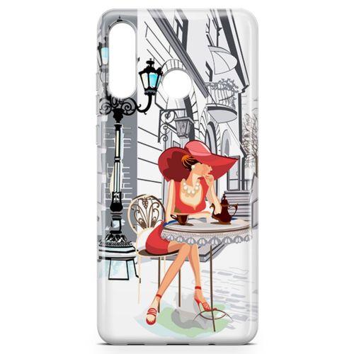 Huawei P30 Lite Kılıf Cafemiz Arka Kapak Koruma Desenli Full Koruyucu