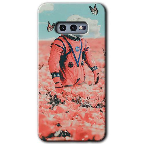 Samsung Galaxy S10e Kılıf HD Desen Baskılı Arka Kapak - Uzay Bahçesi