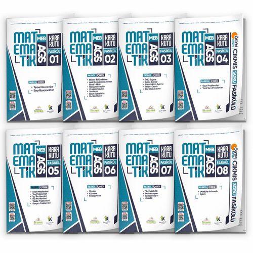 2026 MEB AGS MATEMATİK Kara Kutu 8li Fasikül SETİ ÖSYM Çıkmış Soru Bankası Çözümlü Modüler PAKET