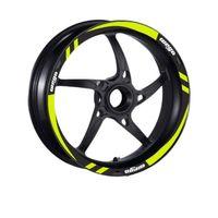 TVS Tvs Wego 110 2012 - 2024 Uyumlu Flo Sarı 1 Set Jant Şeridi