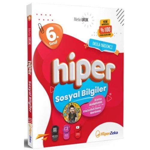 6. Sınıf Hiper Sosyal Bilgiler Konu Anlatımlı Soru Bankası Hiper Zeka Yayınları
