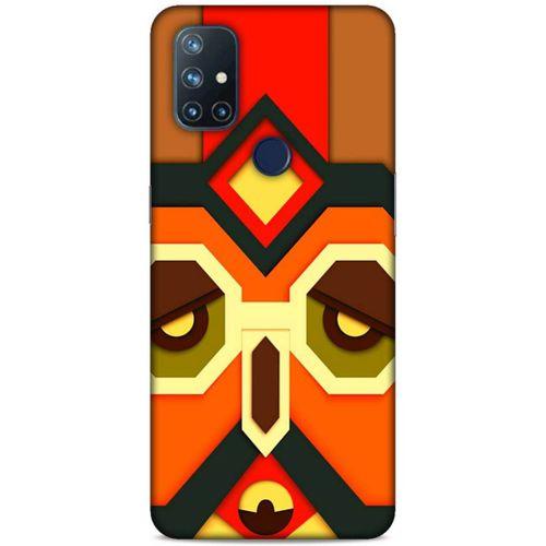 Lopard One Plus Nord N10 5G Uyumlu Kılıf Soyut Sanat (6) Silikon Kılıf Desenli