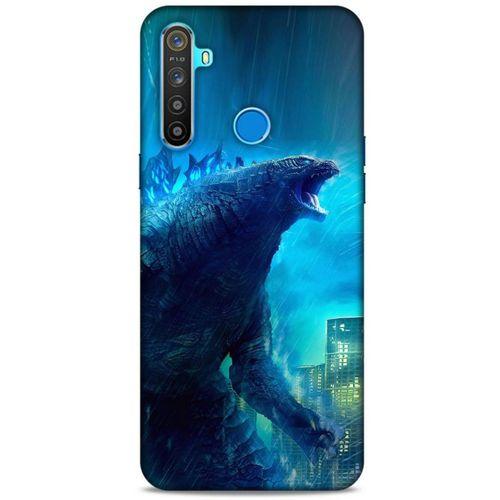 Oppo Realme 5i Kılıf Dragons (33) Hybrid Kılıf Godzilla