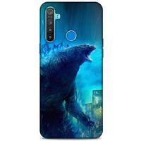 Oppo Realme 5i Kılıf Dragons (33) Hybrid Kılıf Godzilla